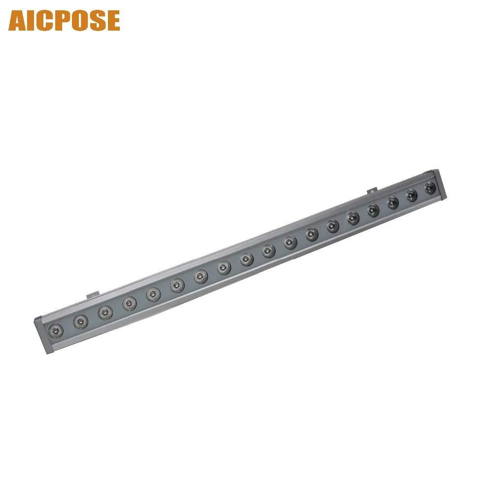 Barra de Luz Levou ao ar Show de Luz do Estágio Luz de Inundação Ip65 à Prova d' Água 18x12 w Rgbw 4in1 Led da Arruela da Parede Dmx512 Lavar Waller Livre Bar dj 5 Cheap Efeito de Iluminação de palco