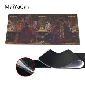 

MaiYaCa Original Design Computer Speed Mouse Pads Battle Bunny LOL Gaming Mouse Pad Rubber Gamer Soft Comfort Mouse Mat