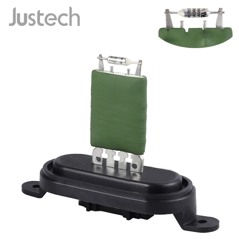 Justech автомобиля нагнетатель отопителя, вентилятор двигателя резистор 7E0959263C для VW T5 транспортер 12 V 4 Пина нагнетатель теплого воздуха резистор