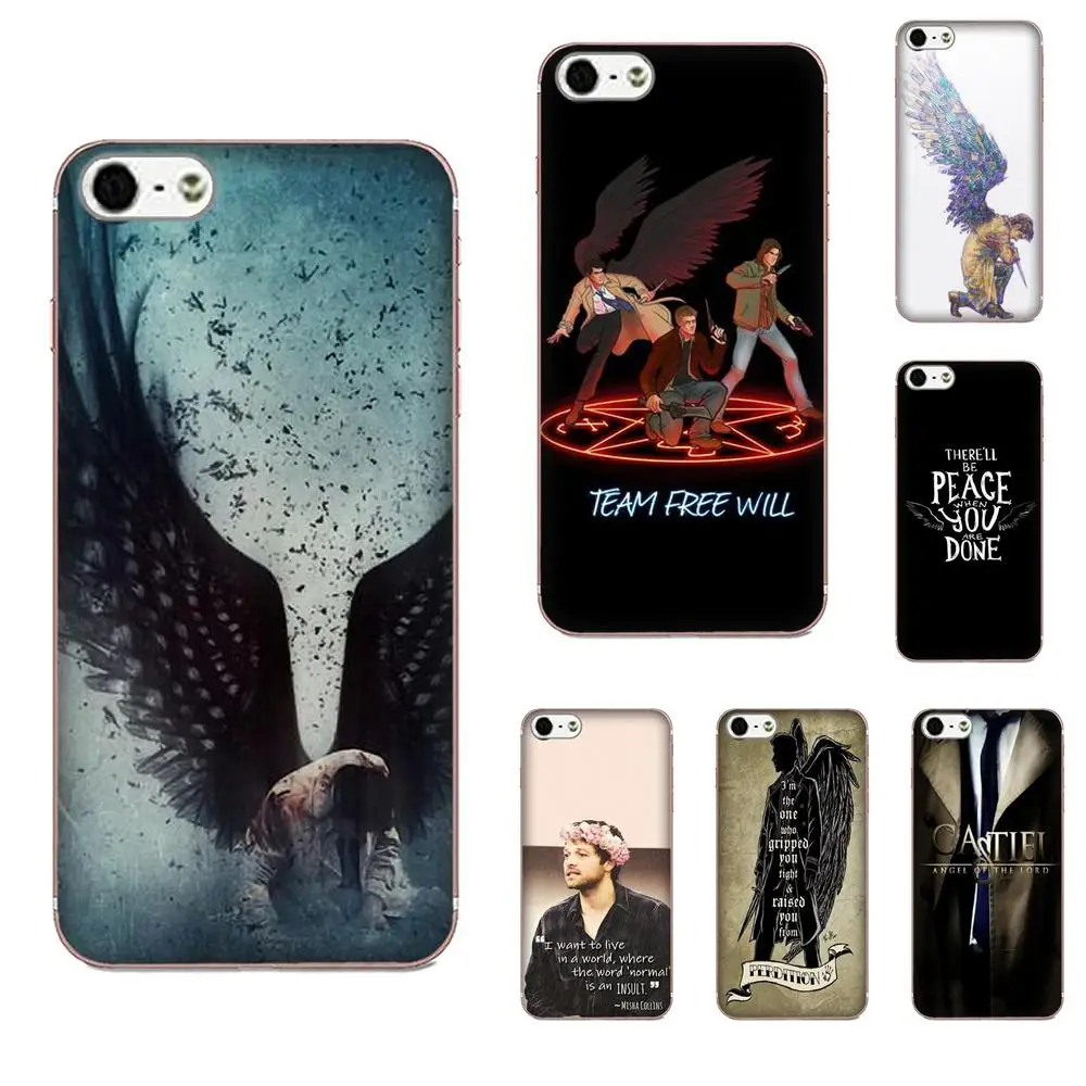 Castiel Cas Supernatural для Samsung Galaxy Note 5 8 9 S3 S4 S5 S6 S7 S8 S9 S10 mini Edge Plus Lite мягкий чехол