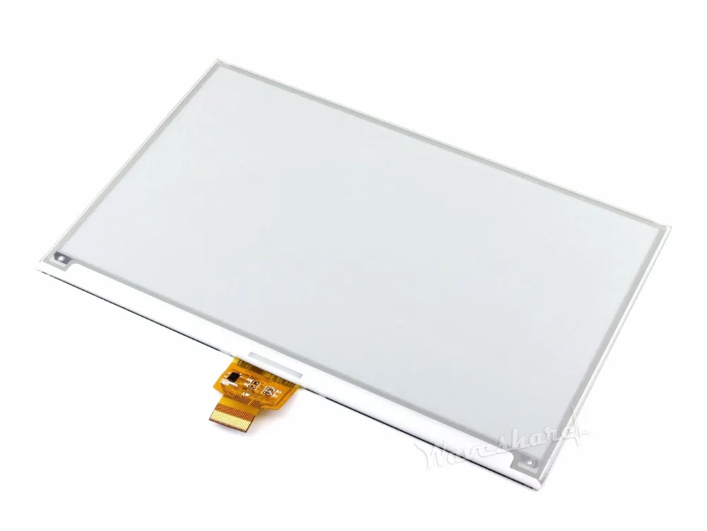 Waveshare 75 zoll E-Tinte Raw Display ohne PCB 640x384 E-papier Modul zwei-farbe: Schwarz Weiß Spi-