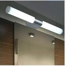 Светодиодный светильник для ванной комнаты из нержавеющей стали, зеркальные фары, для спальни, для стиральной комнаты, настенный светильник, 10 Вт, 12 Вт, 20 Вт на выбор