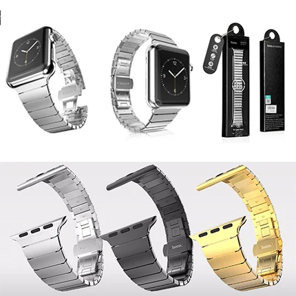 

HOCO Original Luxury Link Bracelet Band for apple watch 42mm 38mm high quality 316L stainless steel strap watchband