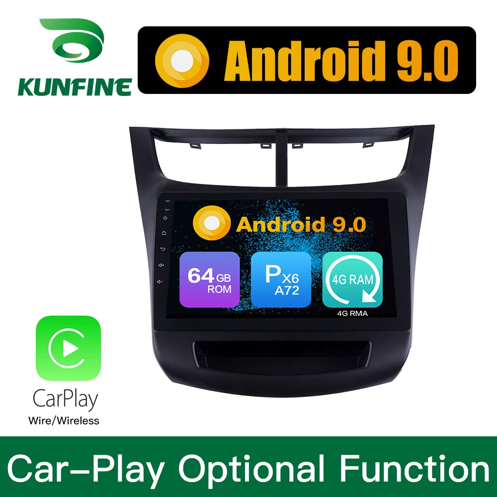 

Android 9.0 Ram 4G Rom 64G PX6 Cortex A72 Car DVD GPS Multimedia Player Car Stereo For Chevrolet SAIL 2015 Radio Headunit