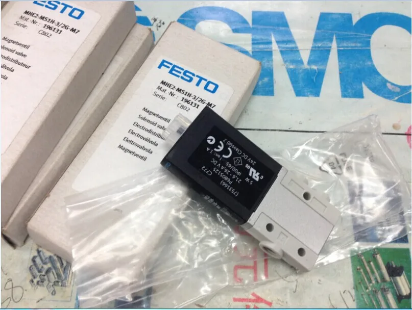 

MHE2-MS1H-3/2G-M7 196131 solenoid valves body FESTO without Coil free shipping