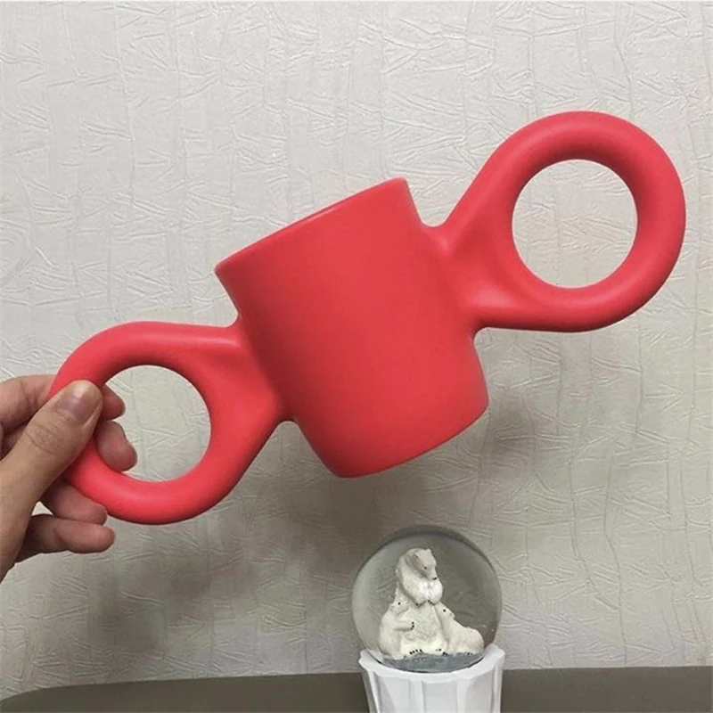 QuickDone -Candy -Color -Mug -Milk -Coffee -Drink -Cup -Instagram -Hot -style -Big -Ears -Baby -Children -Learn -Drink -Cup -Drop -Resistance -Cups -KC1652 (14)