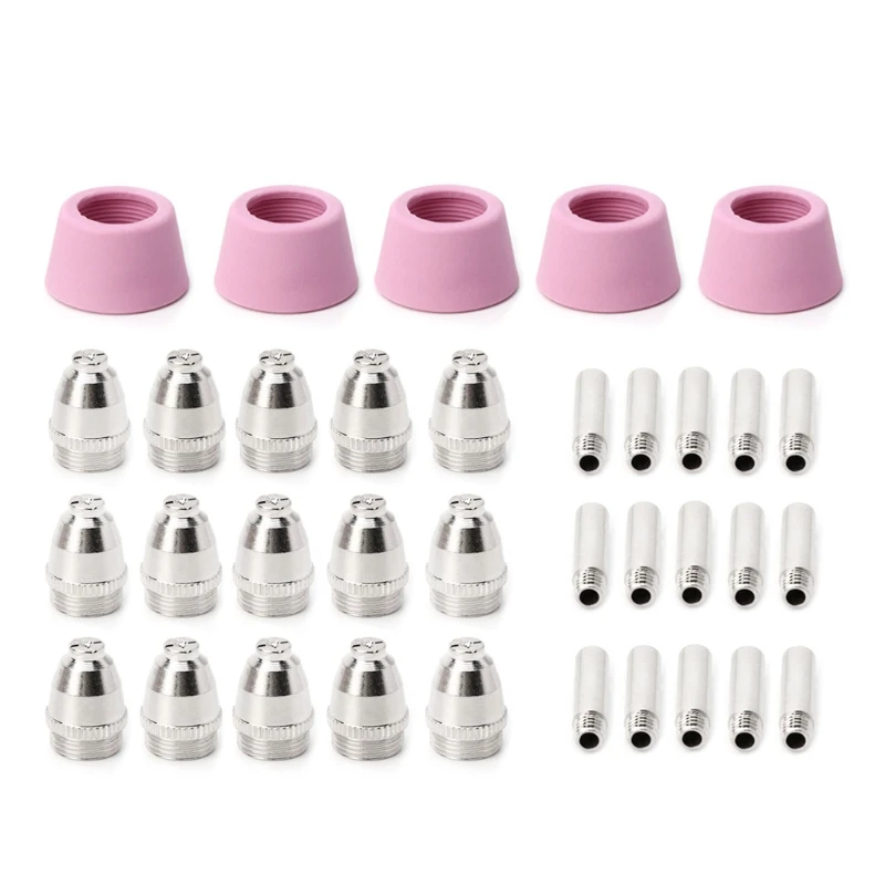 

35Pcs/Set SG-55 AG-60 Plasma Cutter Torch Consumable Plasma Electrode Tips
