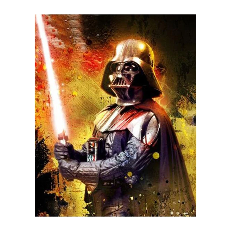 5D DIY Diamond Mosaic Embroidery star wars Diamond Painting Full square