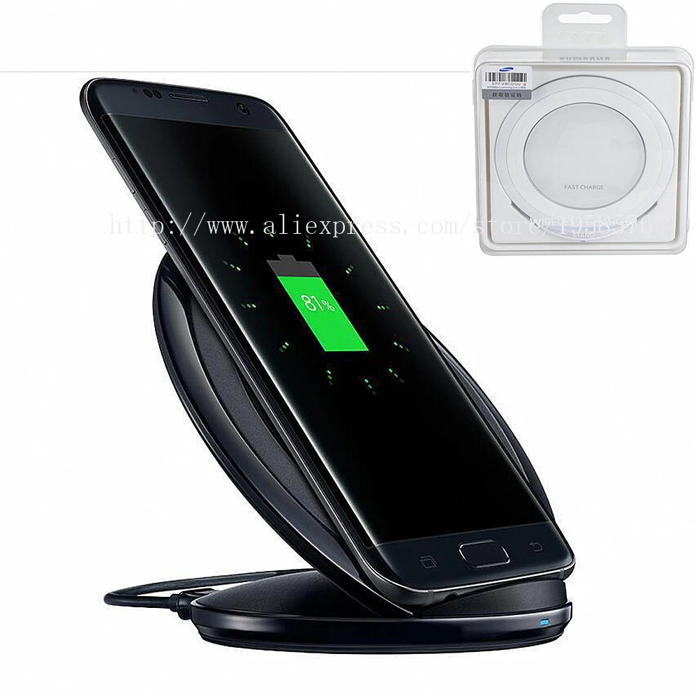  Built-in Fan 100% Fast Charge EP-NG930 Vertical Wireless Fast Charging Pad Dock For Samsung Galaxy Note 5 7 S7/S7 Edge S6 Edge+ 