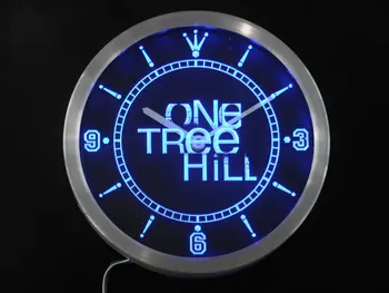 

nc0151 One Tree Hill Bar Beer Bar Neon Sign LED Wall Clock