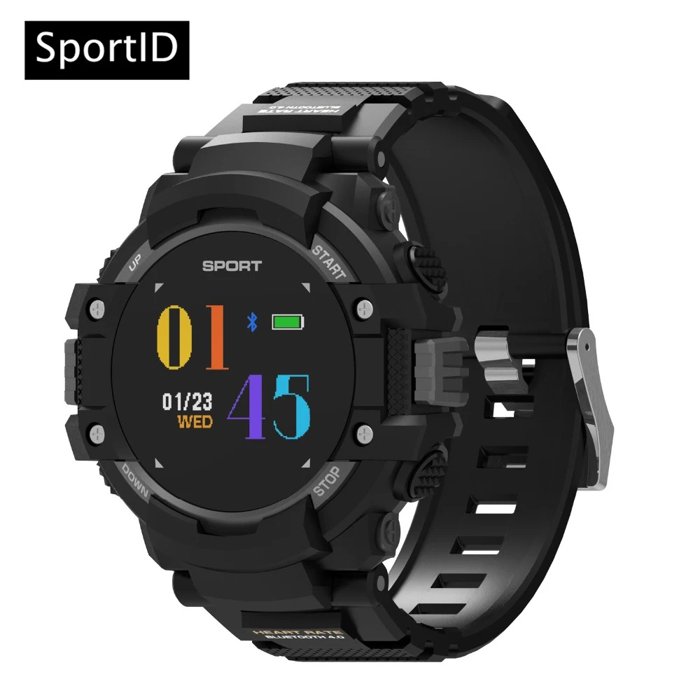 

GPS Smart Watch F7 Wristwatch Color LCD Heart Rate Temperature Monitor Multisport Outdoor Sport Smartwatch Barometer Bracelet