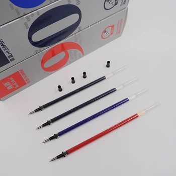 

[TrueColor] (10 Pieces/Lot) 0.5mm Gel Pen Refill Blue Black Red Ink Color High Quality School Office Supplies G-009