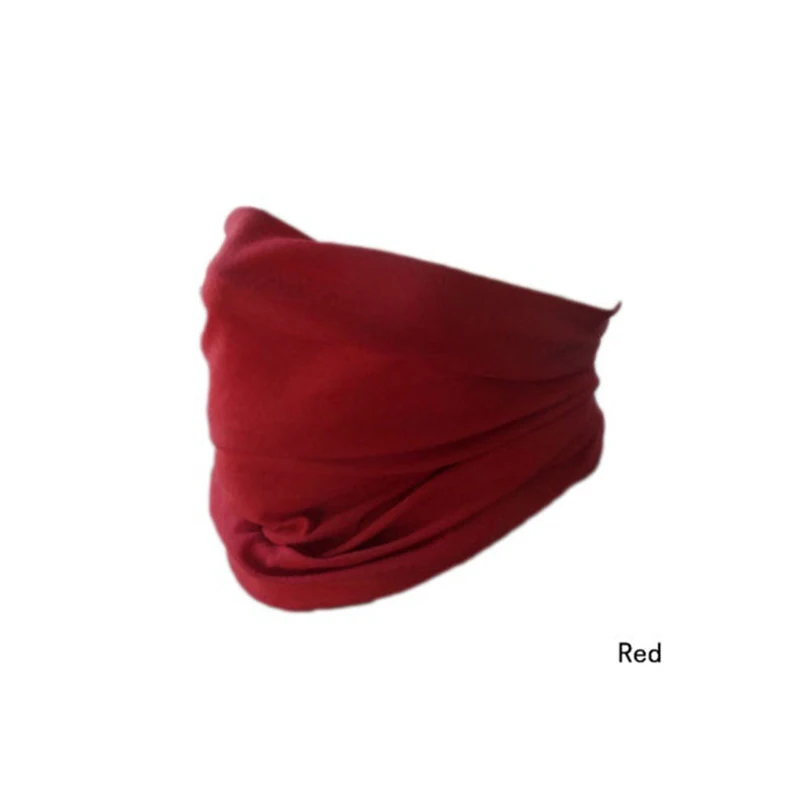 Модный теплый шарф шейный платок головной убор велосипедный Спортивный Платок маска для лица головной убор ED - Цвет: Красный