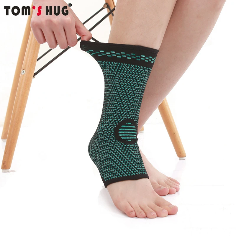 

Tom's Hug Movement Knitted Sports Ankle Brace Summer Breathable Ankle Support Basketball Badminton Mountaineering Guard