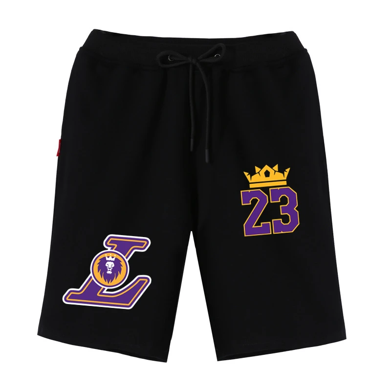

New Fashion Lebron James Fans Casual Sports Short Pants Mens Summer Cotton Beach Shorts Trousers Cotton Men and Women Trousers
