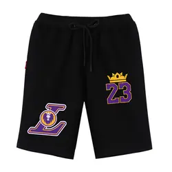 Новая мода Lebron James Fans повседневные спортивные короткие штаны вентиляторы NBA Мужские летние пляжные шорты брюки хлопковые мужские и женские