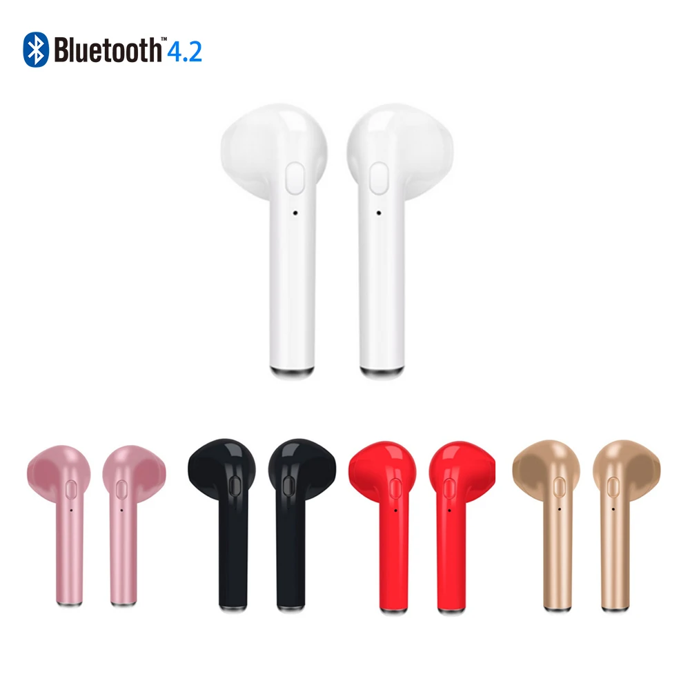 

I7s TWS Wireless Bluetooth Earphones Sports Bluetooth Earpiece In-Ear Wireless Earbuds Mini Bluetooth headset with Mic Ear Aid