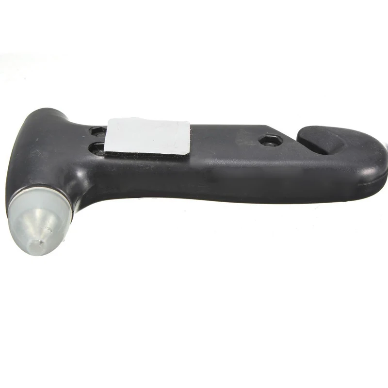 Аварийный автомобильный молоток стеклянный выключатель инструмент для разрезания ремня безопасности окно аварийный инструмент черный