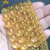 Yellow Citrines Crystal Beads Round Loose Stone Beads For Jewelry Making DIY Bracelet Necklace Accessories 15'' Strands 6/8/10mm ► Photo 1/6