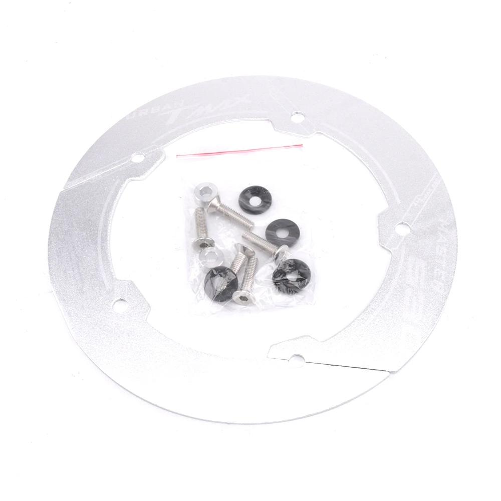 SMOK Motorcycle CNC Aluminum Alloy Accessories Transmission Belt Pully Cover For Yamaha TMAX 530 T MAX 530 2017 2018 (7)
