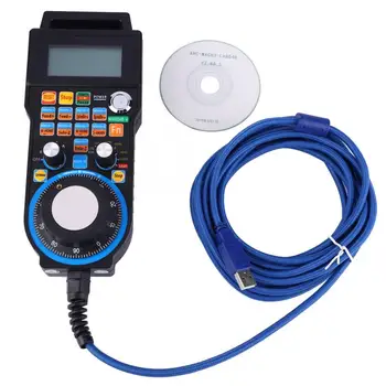 

Four Axle Handheld Wired Control Electronic Hand Wheel For CNC Engraving Machine Mach3 System