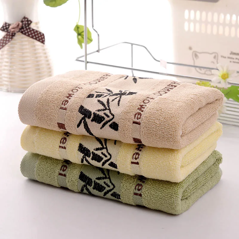

Bamboo towel super soft face towel summer cool fiber adult absorbent healthy super soft water absorption 3 color bamboo