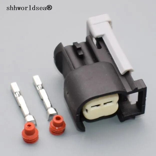 shhworldsea 5 10 30 50 100sets 2 Pin font b car b font auto Female font