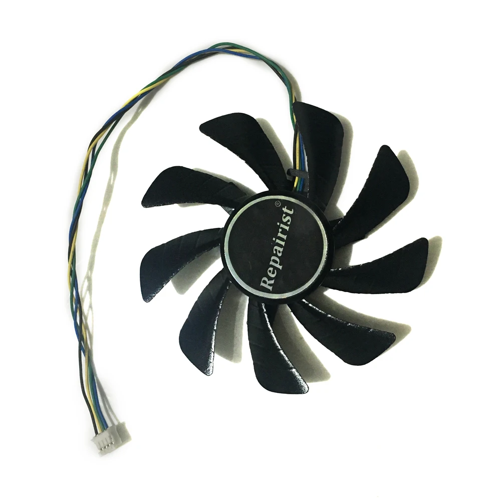 Вентилятор 85 мм RX 550 RX460 GPU VGA кулер для Видеокарты Radeon HIS RX550 460 iCooler система