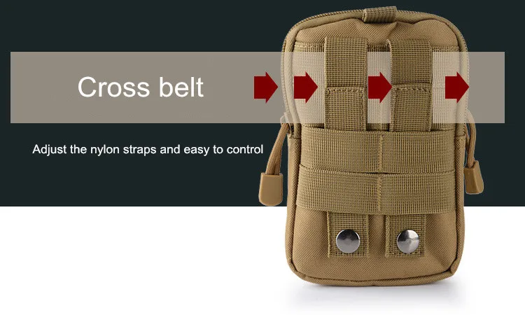 Waist running bag For Men's Army Soft Phone Case Sport Casual Pro Waist Belt Holster Case Wallet Purse Tactical mini bag (14)