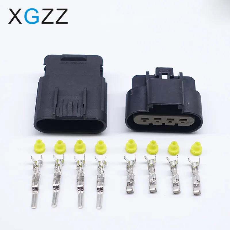 5sets 4pin 2.8series auto electronic fuel pump electric gasoline plug connector 15326631 | Автомобили и мотоциклы
