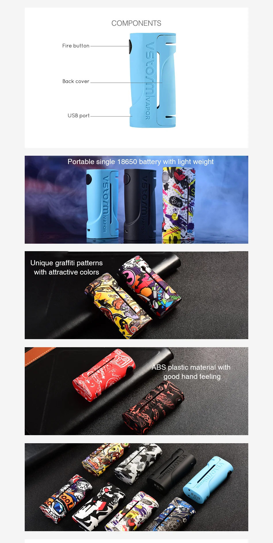 Vapor Storm ECO 90W Box MOD