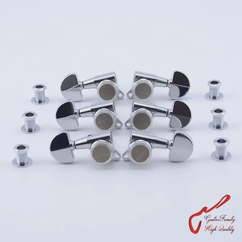 Оригинальный L3 + R3 GOTOH гитарный блок с фиксацией головок тюнеры (хром)