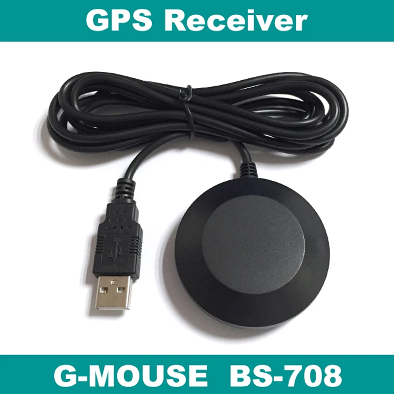 

GPS receiver, USB GPS receiver module antenna,laptop,BS-708, replace BU-353S4 BU353S4