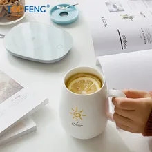 TOPFENG кофе нагревательная панель держать напиток теплый, с подогревом Кружки Coaster