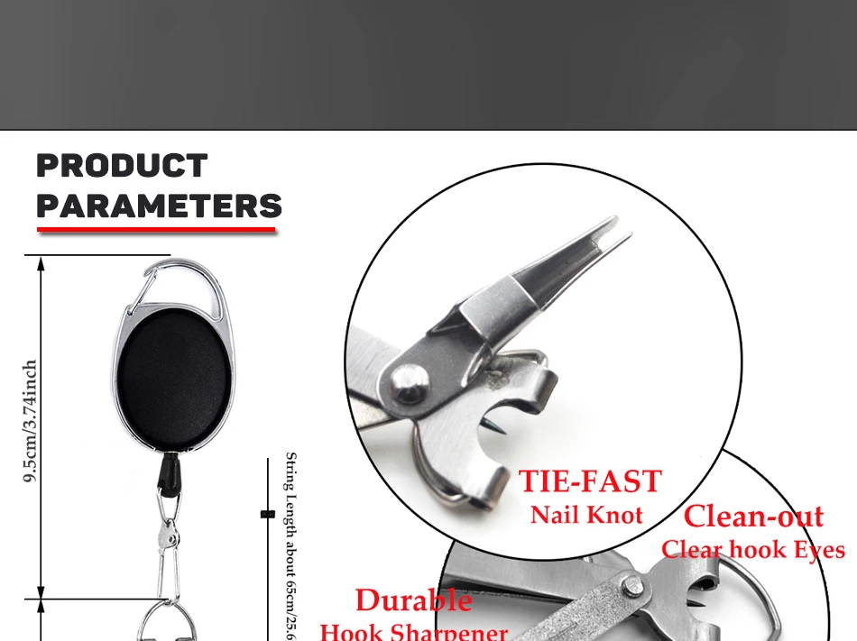 MNFT 1 Набор рыболовная леска кусачки резак Кусачки Ножницы Крюк завязывание приманки быстрое завязывание узлов инструмент клипер крюк комплект для заточки комбо