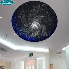 Maykit 5 Вт LED Волокна оптическое свет звезды потолок комплект фонари оптический Освещение и 100 шт. 0.75 мм+ 80 шт. 1.0 мм+ 8 шт. 1.5 мм 3 м 8 Кристалл световод оптический звезды на потолок оптоволоконное освещение