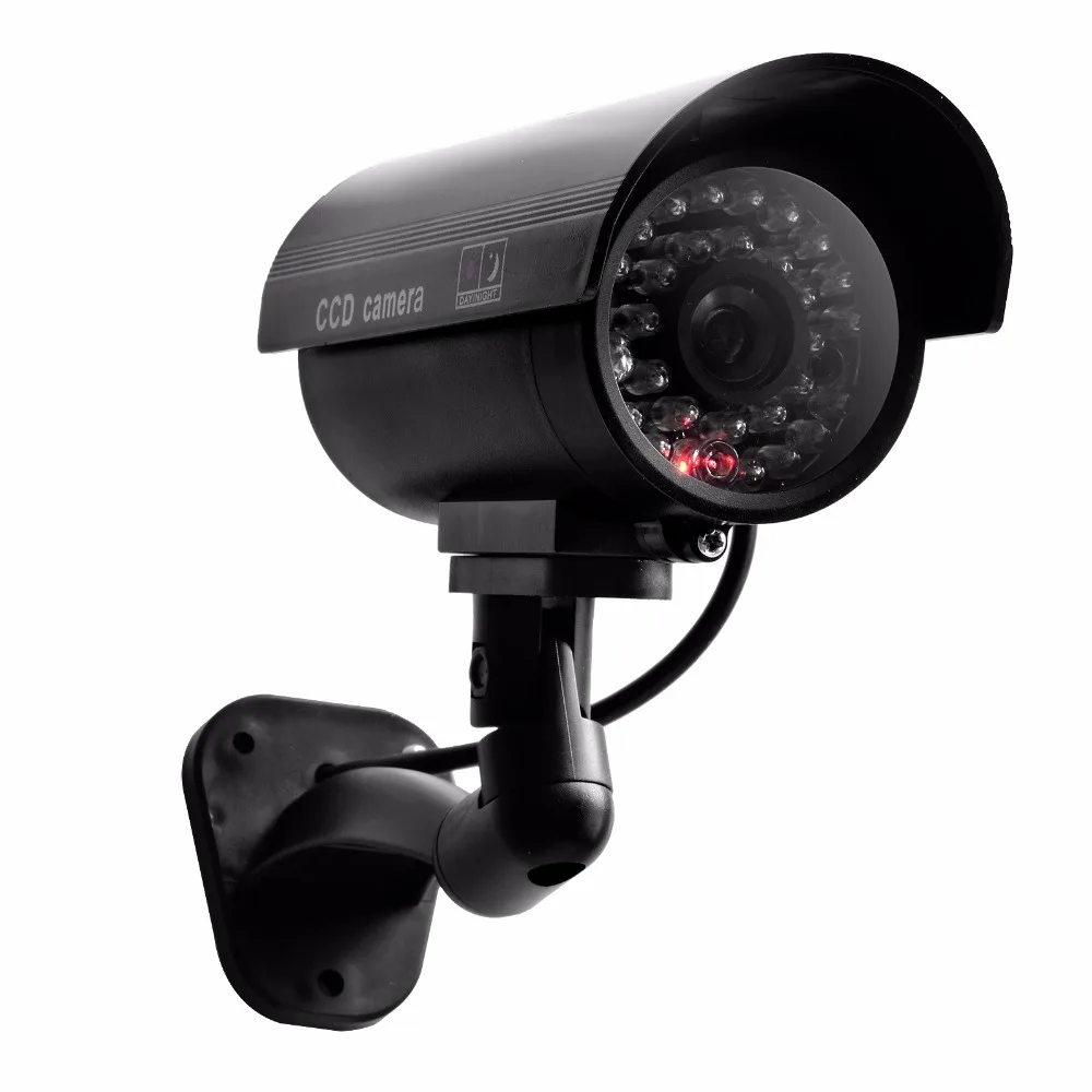 

1 PCS Wall-mounted Simulation Camera Use battery Easy installation Home security Fake camera anti bad man Dummy camera outdoor