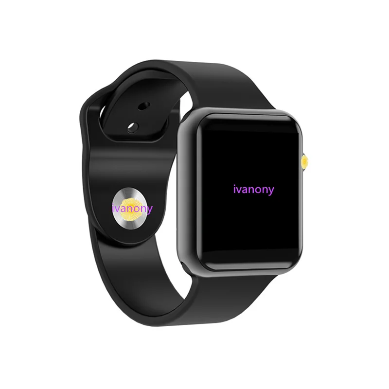 

Smart Watch Series 4 red button Smartwatch Sport Bluetooth Bracelet for apple ios watch connect e android fran fitness tracker