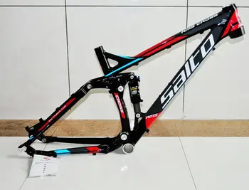 

SALTO AMS CROSS 1.0 Mountain Shock Absorber Bicycle Frame Aluminum Alloy Soft Tail MTB Suspension Frame Gloss Finish