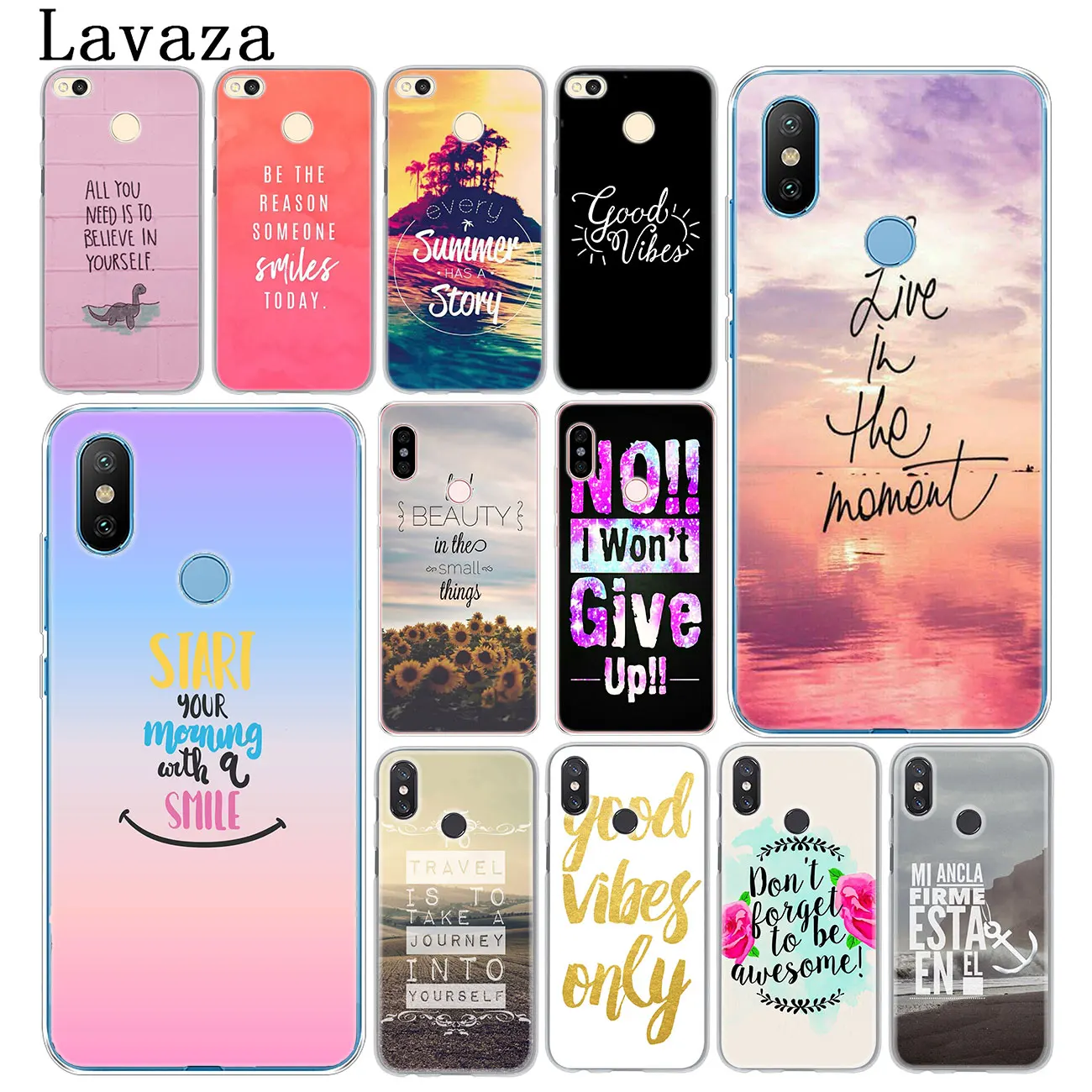 

Proverb Phrase Motto Good Vibes Only Love Case for Xiaomi MI 9 9T A3 Pro CC9 CC9E 8 SE A2 Lite A1 pocophone f1 6 6X 5S 5X MAX 3
