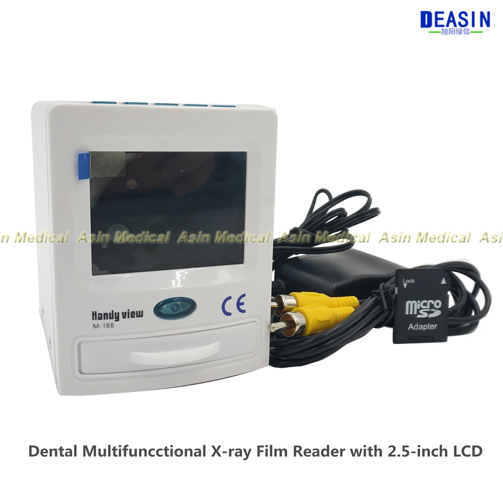 NEW MLG Dental Multifuncctional X ray Film Reader with 2.5 inch LCD M