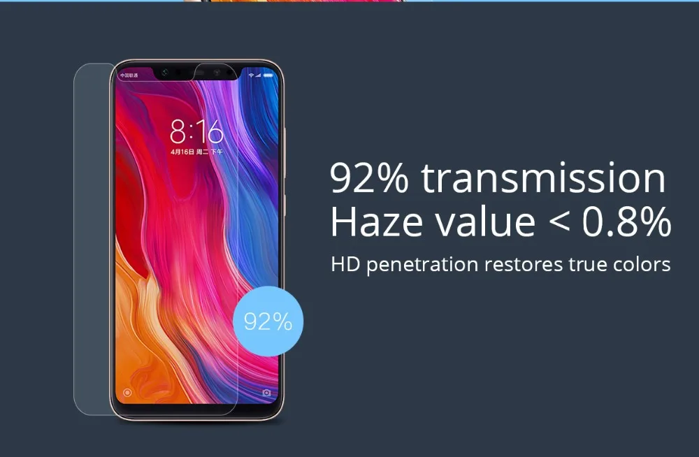 xiaomi mi 8 закаленное стекло/ПЭТ пленка для xiaomi mi 8 mi 8 6,21 дюймов 8H покрытие экрана стекло для mi 8 Защита экрана