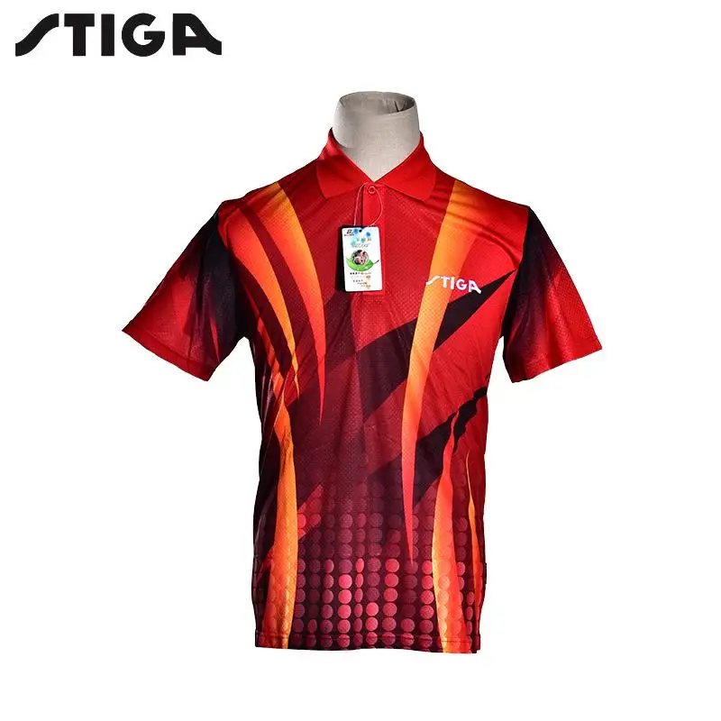 Buy Original STIGA Table Tennis Clothes sport Shirt