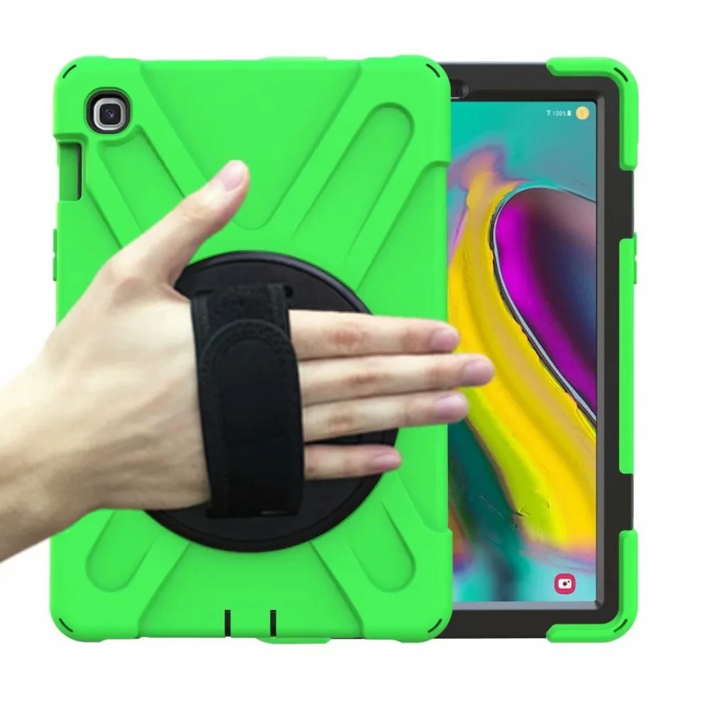 Case for Samsung Galaxy Tab S5E 10.5 T720 T725 2019 Heavy Duty 360 Rotating Hand Strap Kids for Samsung T720 Shockproof Cover (13)