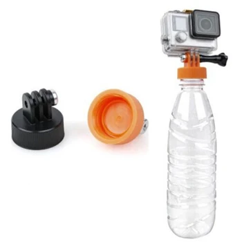 

Diameter 37mm Water Bottle Connector Monopod Tripod Surfing Plastic Bottle Mount Adapter Connector for Gopro Hero 4 3
