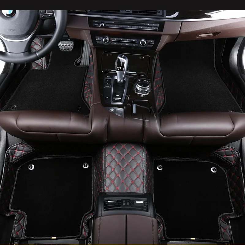 Полный набор автомобильные коврики Водонепроницаемый кожаные Коврики для Mini Cooper 3 двери хэтчбек F56 интерьер автомобиля стиль