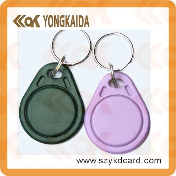 

Yongkaida 1000pcs/lot rfid key Tag T5557/T5567/T5577 125KHz ISO8000-2 Writ Keyfobs