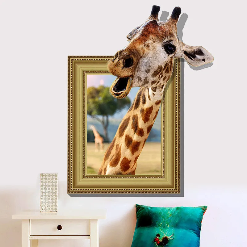 3D декоративные наклейки Творческий Съемный Muurstickers Voor Kinderen Kamers настенные для