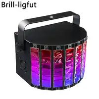9 Color Bluetooth play music LED Stage Light Sound Activated dj ktv disco lights birthday holiday Christmas party effect lights