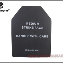 Emersongear SAPI пустышка баллистическая пластина для AVS JPC жилет EM2774 черный